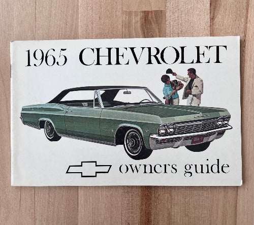 1965 CHEVROLET OWNERS MANUAL