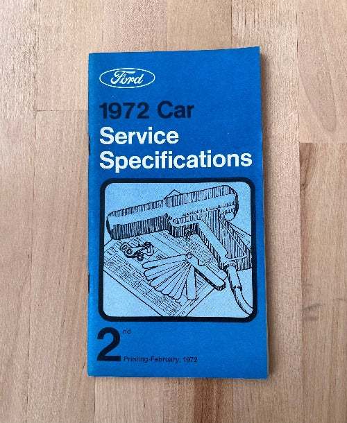 1972 Ford Car Manual