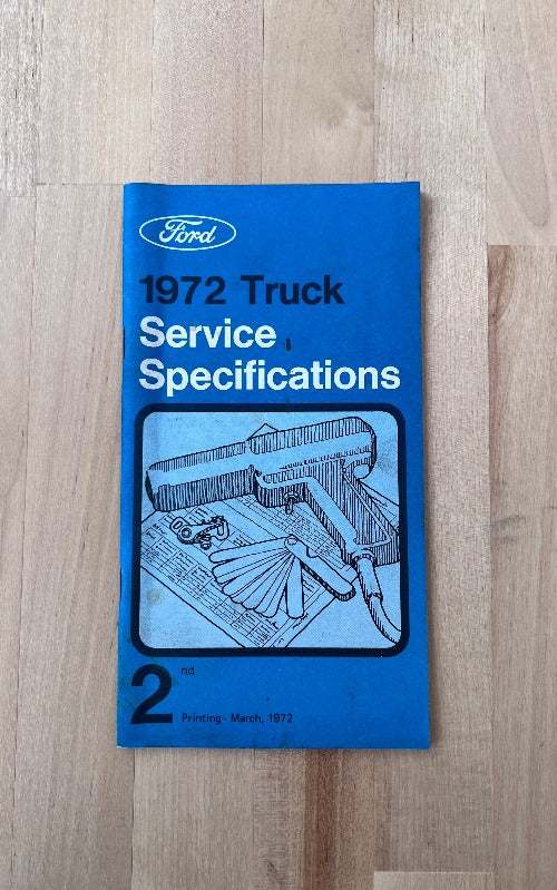 1972 Ford Truck Manual