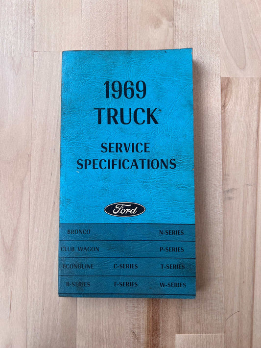 1969 Ford Truck Service Manual