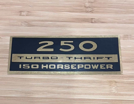 250 TURBO THRIFT 150 Horsepower Decal