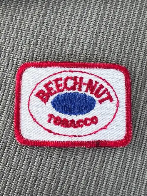 BEECH NUT TOBACCO Patch Unique Vintage Collectible MINT EXC NOS L@@K. It measures 2 x 3 inches bold red threaded BEECH-NUT and been stored away with care for decades