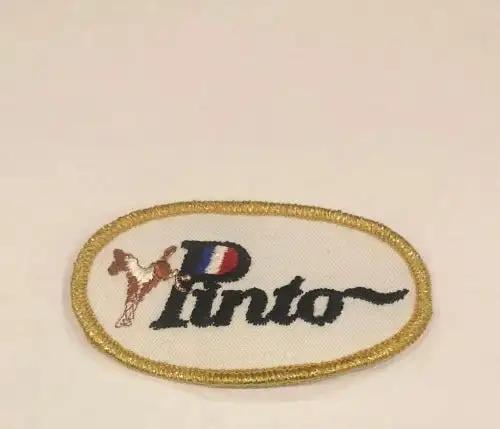 FORD PINTO PATCH GLITTER STITCHING PONY MINT AUTO VINTAGE RETRO NOS A GREAT item for the FORD PINTO collector. Item measures approximately 4 x 2 inches, CLASSIC CAR