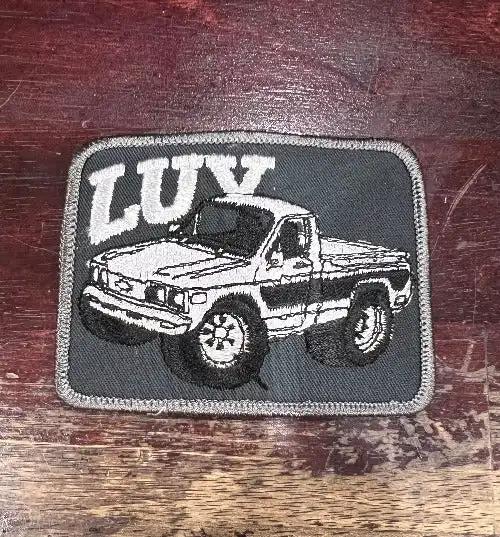 CHEVROLET LUV PICKUP TRUCKS PATCH NOS VINTAGE EXC DETAILED AUTOA GREAT item for the vintage CHEVROLET LUV owner, collector in your life. Detailed glitter stitching, 3D imaging, monster tires and in excellent NOS condition. This patchPG Relics