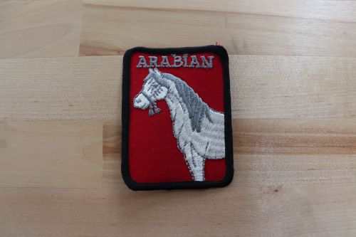 ARABIAN horse patch