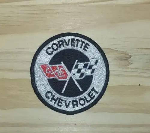 Corvette Patch Chevrolet Circle Vintage Auto Checkered Racing Flags. This relic has been stored for decades and measures 3 in circle. You will be very happy with.