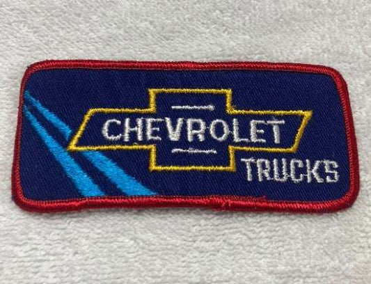CHEVROLET TRUCKS Patch Highway BOWTIE Logo Nos Auto Item