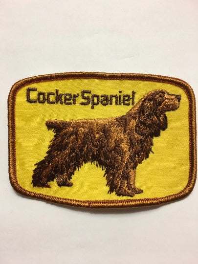 COCKER SPANIEL Dog PATCH