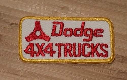 Dodge 4 x 4 Trucks Patch