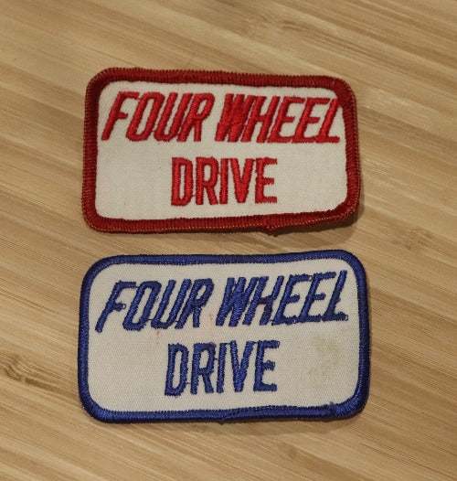 Four Wheel Drive Patch