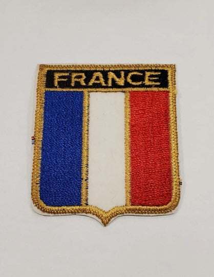 FRANCE Flag patch Mint EXC Collectors Item Colorful Detail. Vintage Item Great for the Flag collector Excellent stitching and in MINT condition. Measures approx 3 in
