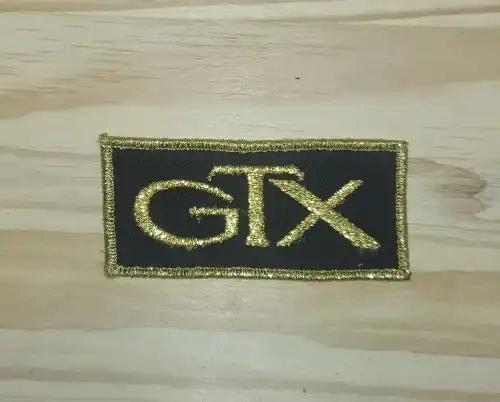 Plymouth GTX Patch Gold Glitter Rectangle MOPAR Vintage. This relic has been stored for decades and uniquely measures 1.75 inches wide and the length is 4 inches