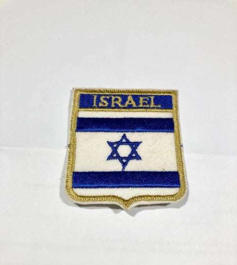 ISRAEL Flag PATCH Mint EXC Collectors Item Colorful Detail Vintage Item, Great for the Flag collector! Excellent stitching and in MINT condition. Item measure 3 in