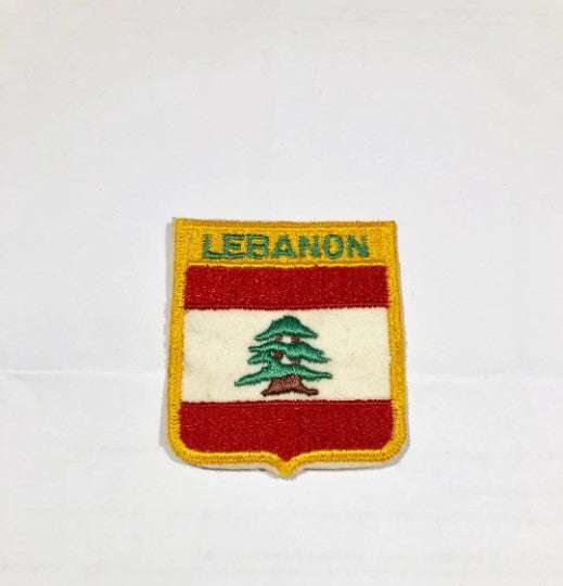 LEBANON Flag patch
