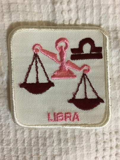 LIBRA Astrology Patch