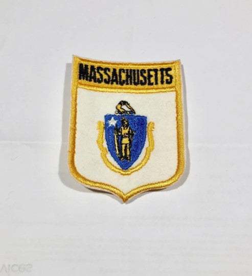 MASSACHUSETTS CREST State Flag PATCH