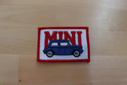 MINI COOPER Car Patch Mint Retro Item Classic NOS