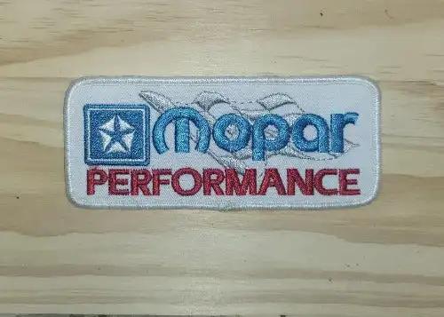 Mopar Performance Patch Cross Flag Vintage Item Auto N.O.S. Dodge Plymouth, Chrysler. This relic has been stored for decades and measures 2 ins in width by 4.75 ins