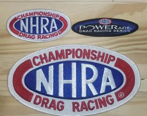 COMBO NHRA 3 PACK Patch Set include POWERADE DRAG RACING CHAMPIONSHIP Relics has been stored away safely for decades This is a great value for any NHRA fan collectorSAVINGS NHRA & POWERADE DRAG RACING CHAMPIONSHIP small, medium