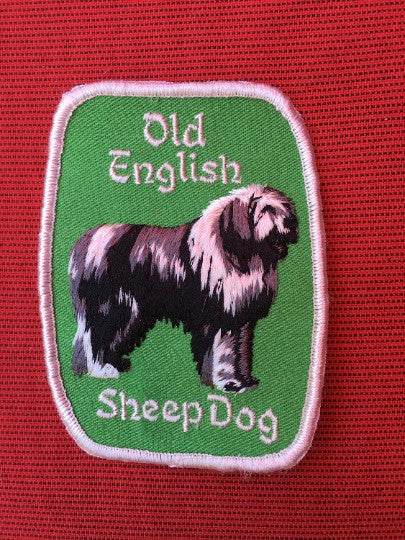 English SHEEPDOG PATCH