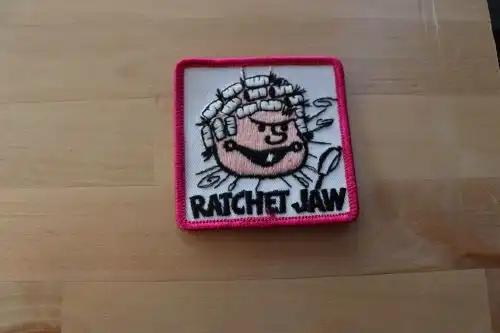 CB RATCHET JAW GAL PATCH Eclectic Exc airways