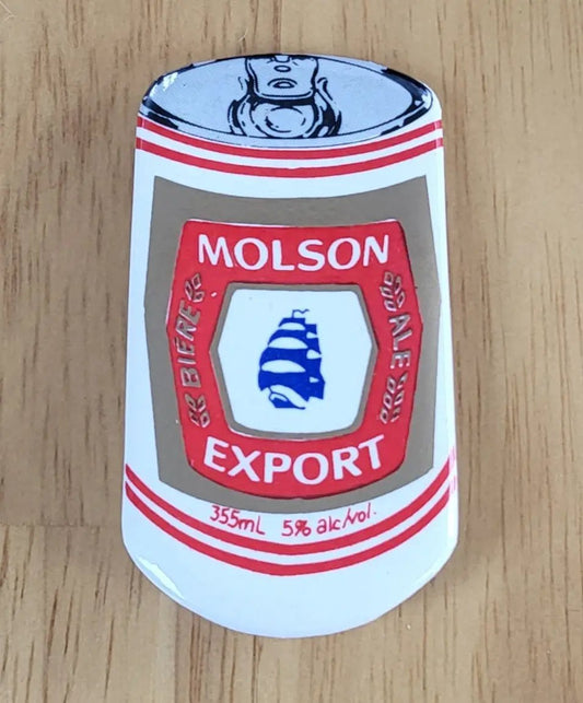 Vintage MOLSON EXPORT Unique Collectible PIN ECLECTIC