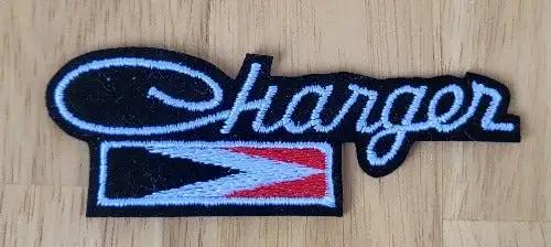 Dodge CHARGER Patch Auto Script Logo New Old Stock Mint Mopar Muscle Car This relic has been stored away from when was made in different process approx 20 plus years