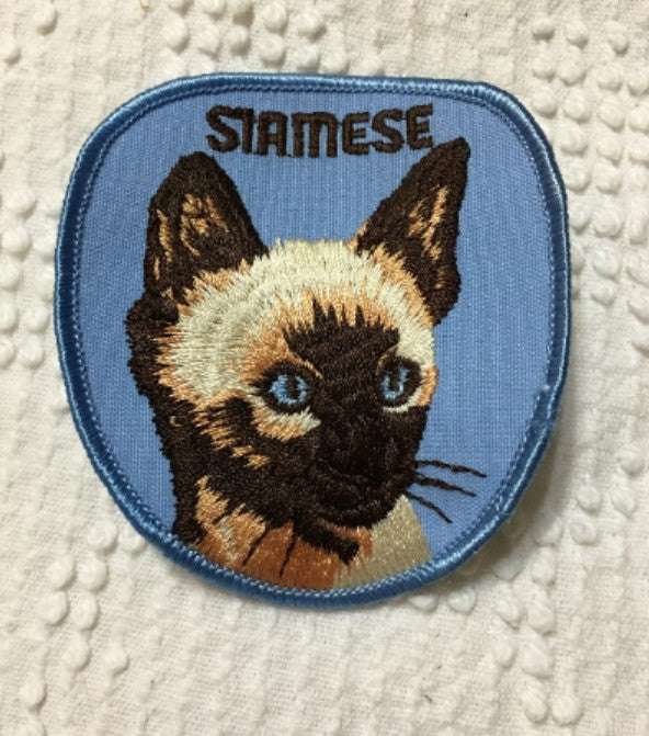 SIAMESE Cat patch