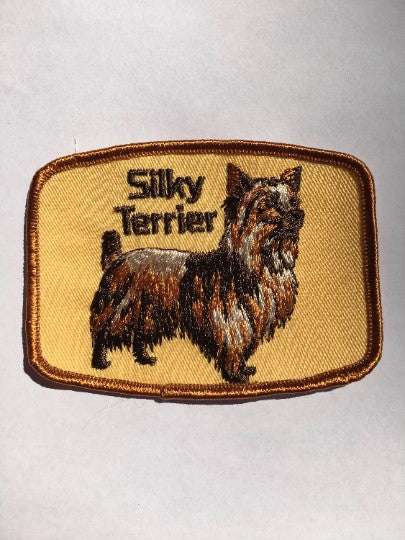 Silky TERRIER Yorkie Dog PATCH