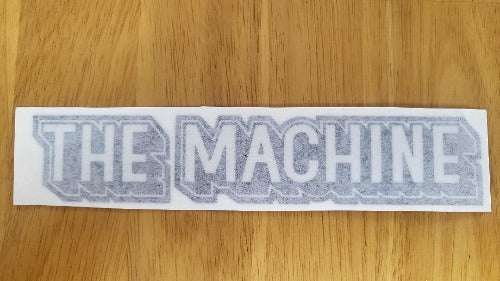 The Machine AMC Rebel Decal 1970 Rectangle Window Auto New Old Stock This relic has been stored for decades and uniquely measures 1.5 in wide and length is 7.5 in.