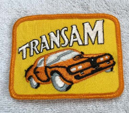 Pontiac TRANS AM Patch Stitched VEHICLE 3D Logo Auto Vintage Item A GREAT item for the TRANS AM owner, collector in your life. Detailed stitching measures 3 x 4 in